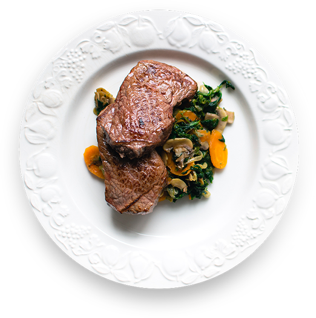 Dish prepared by the chef